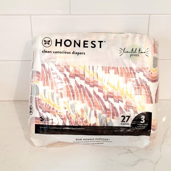 The Honest Company Other Honest Diapers Size 3 Love Heart 628